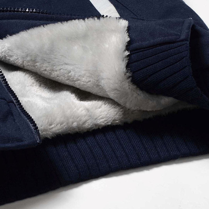 Jaqueta Masculina de Inverno Com Fleece