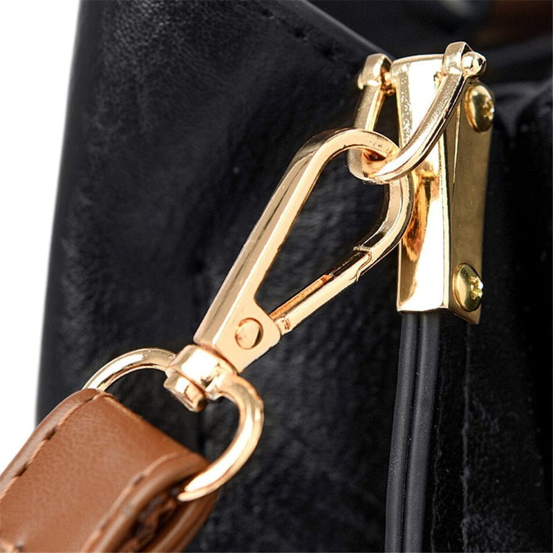 Bolsa de Couro Elegante e Sofisticada