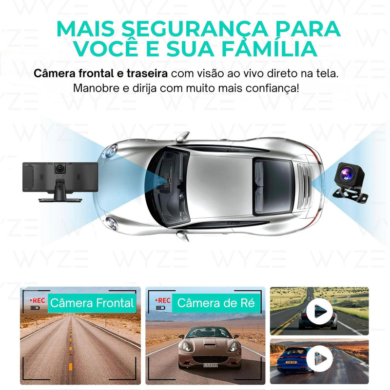 WyzeAuto Multimídia Portátil