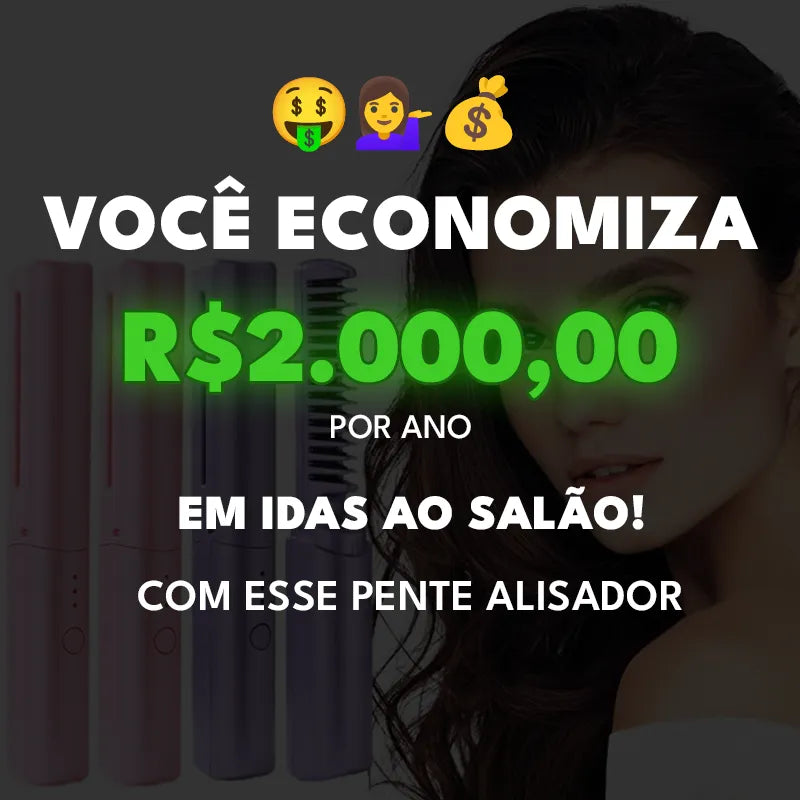 Pente Alisador 5 em 1